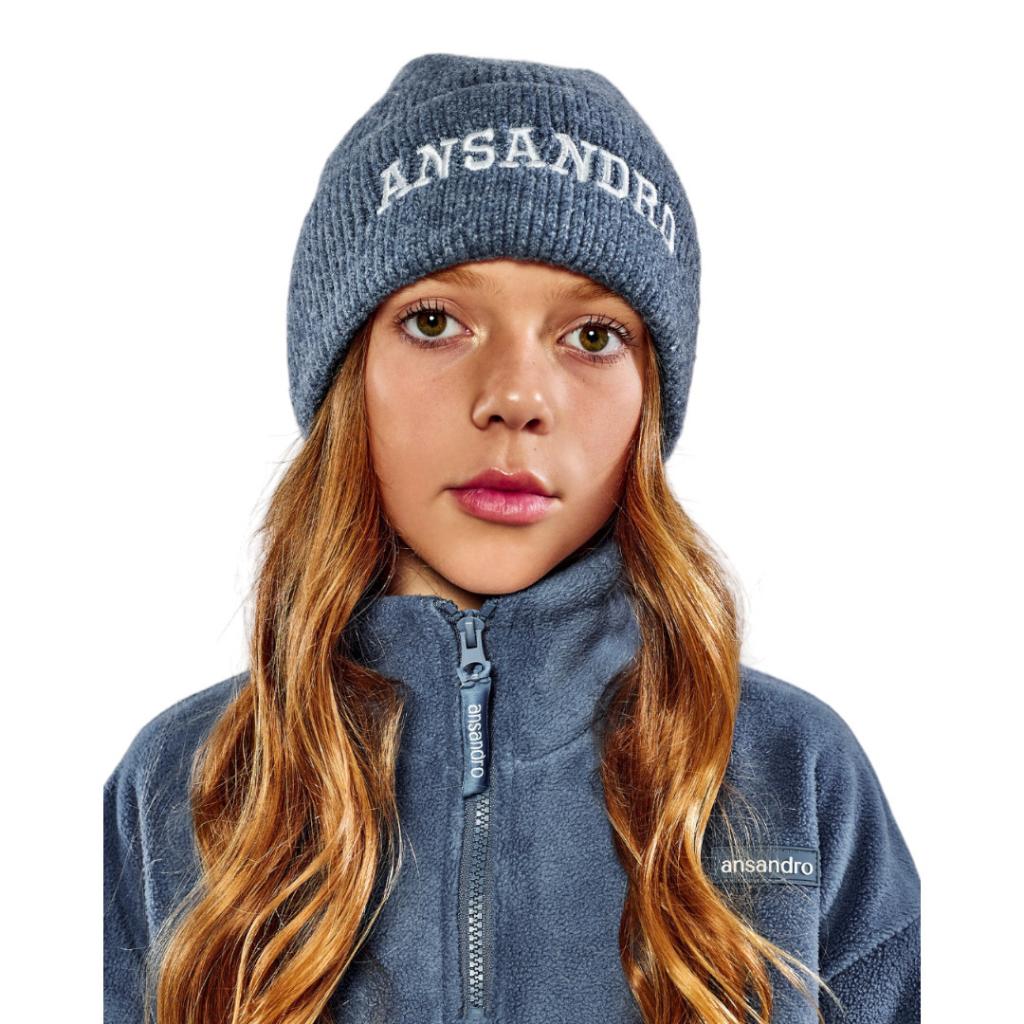 ANSANDRO SLATE BEANIE