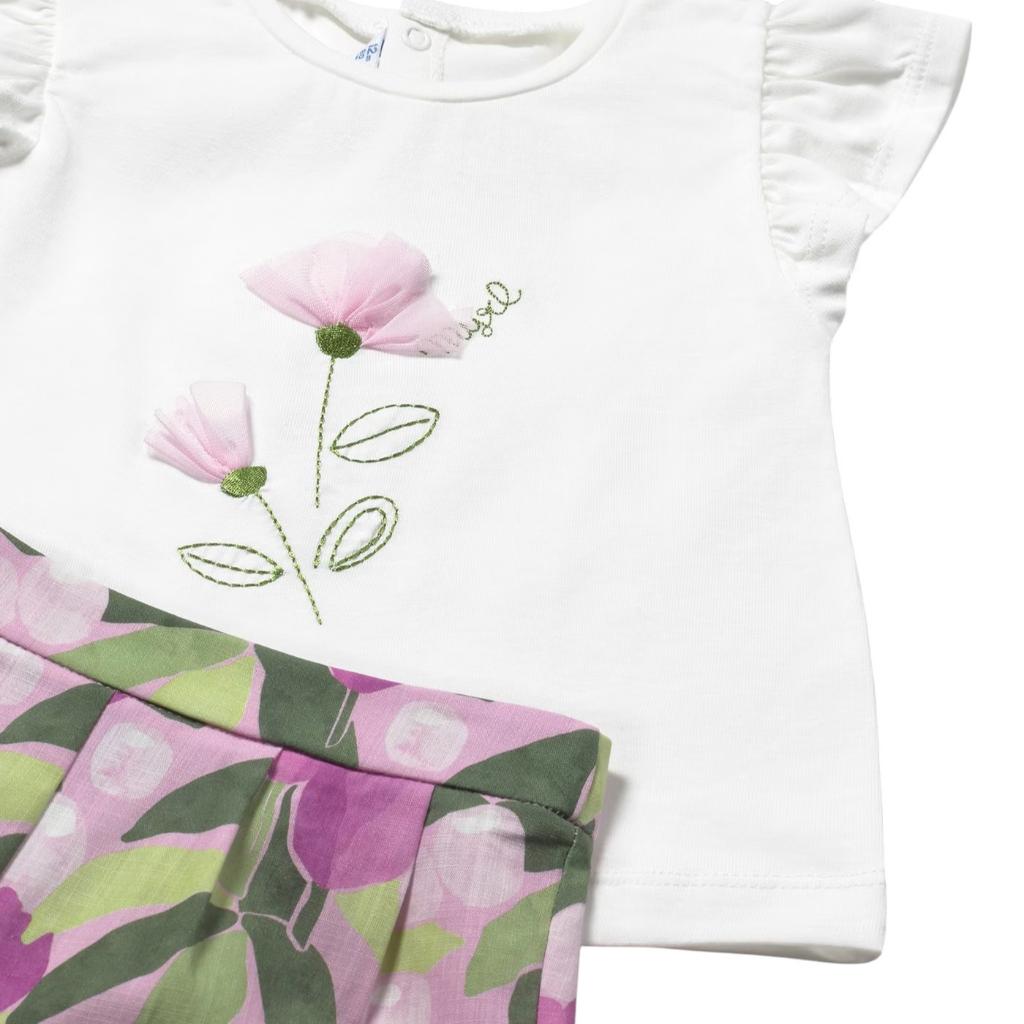 MAYORAL TOP & SHORTS SET 1237