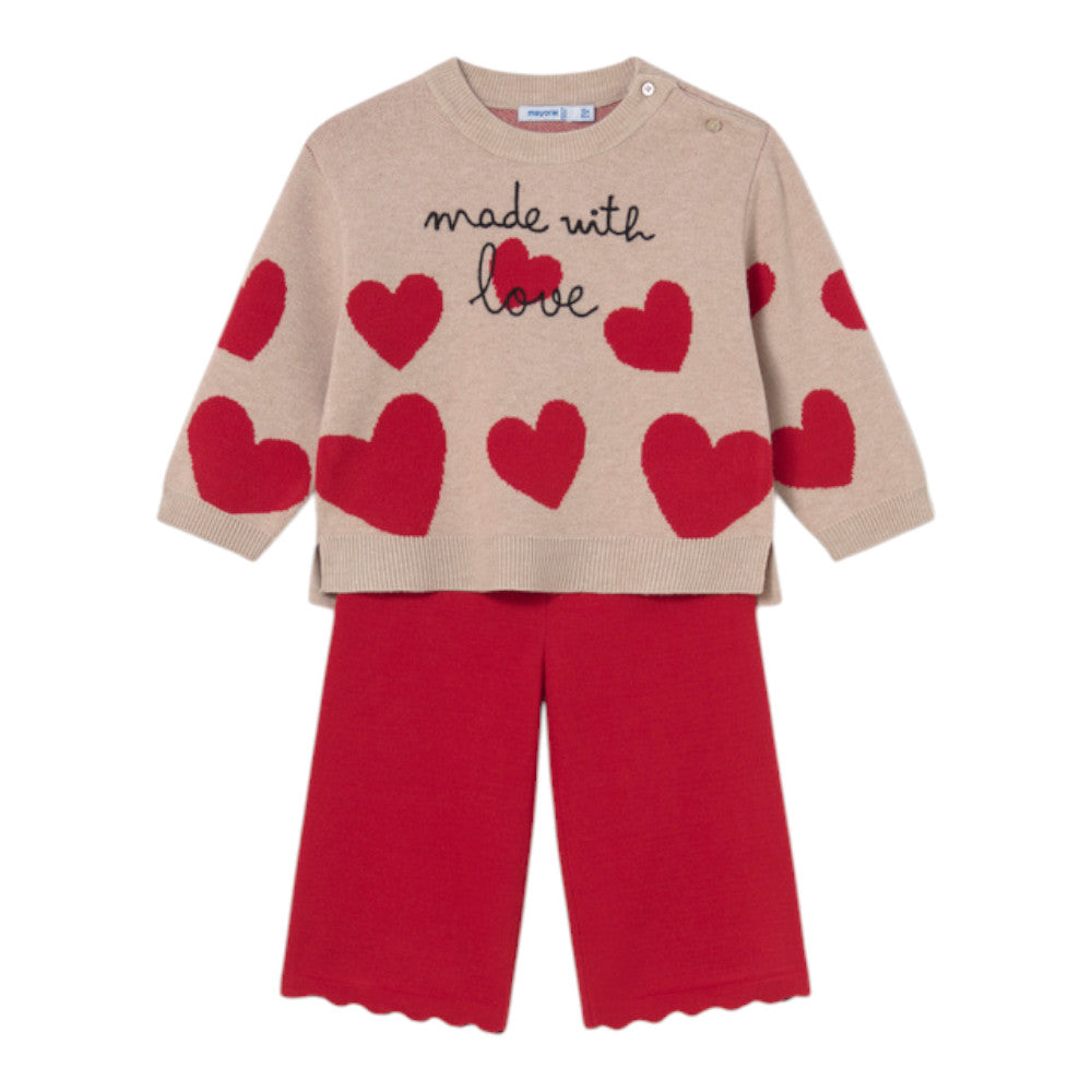 MAYORAL KNITTED TROUSER SET 2556
