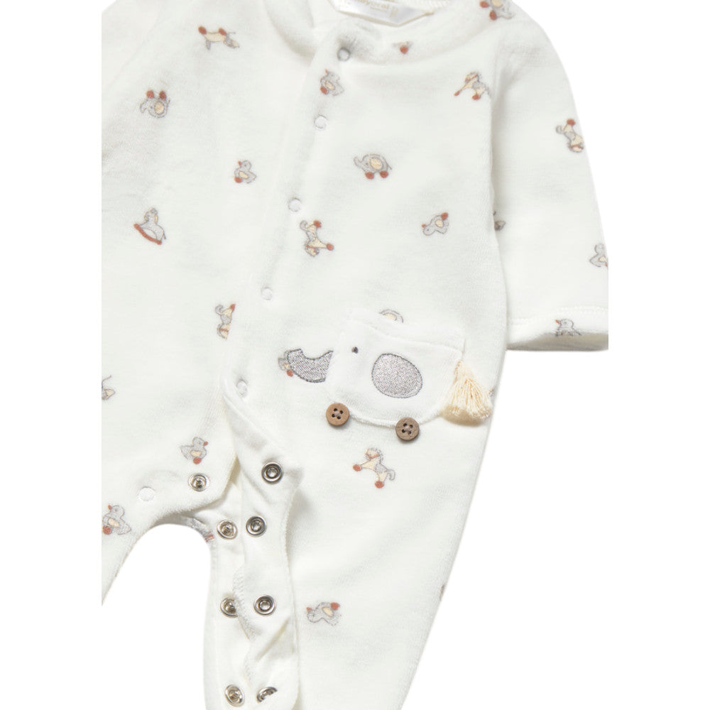 MAYORAL 2 VELOUR ALL IN ONES 2763