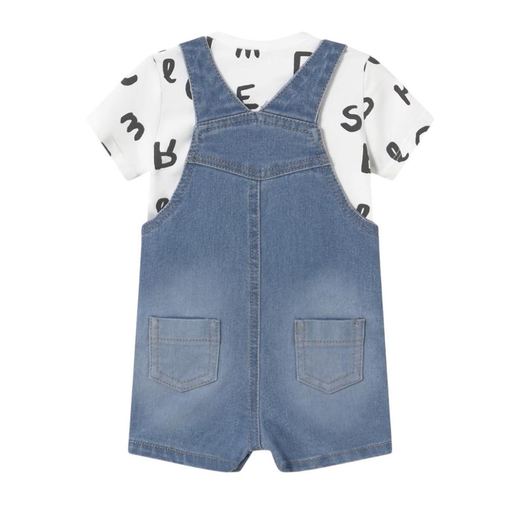 MAYORAL DUNGAREE SET 1622