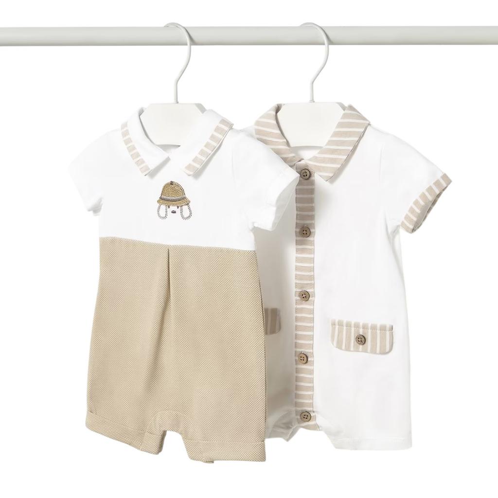 MAYORAL 2X ROMPERS 1705