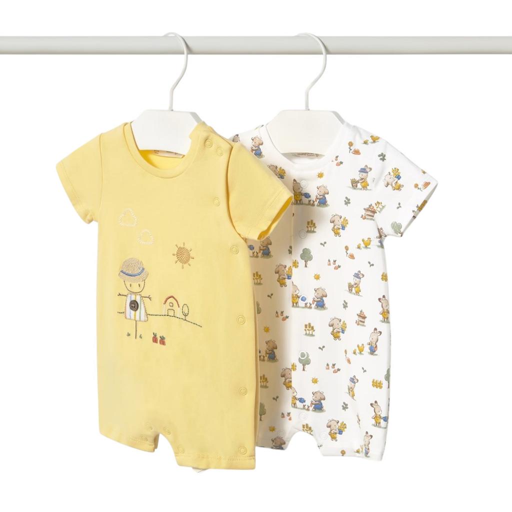 MAYORAL 2X ROMPERS 1707