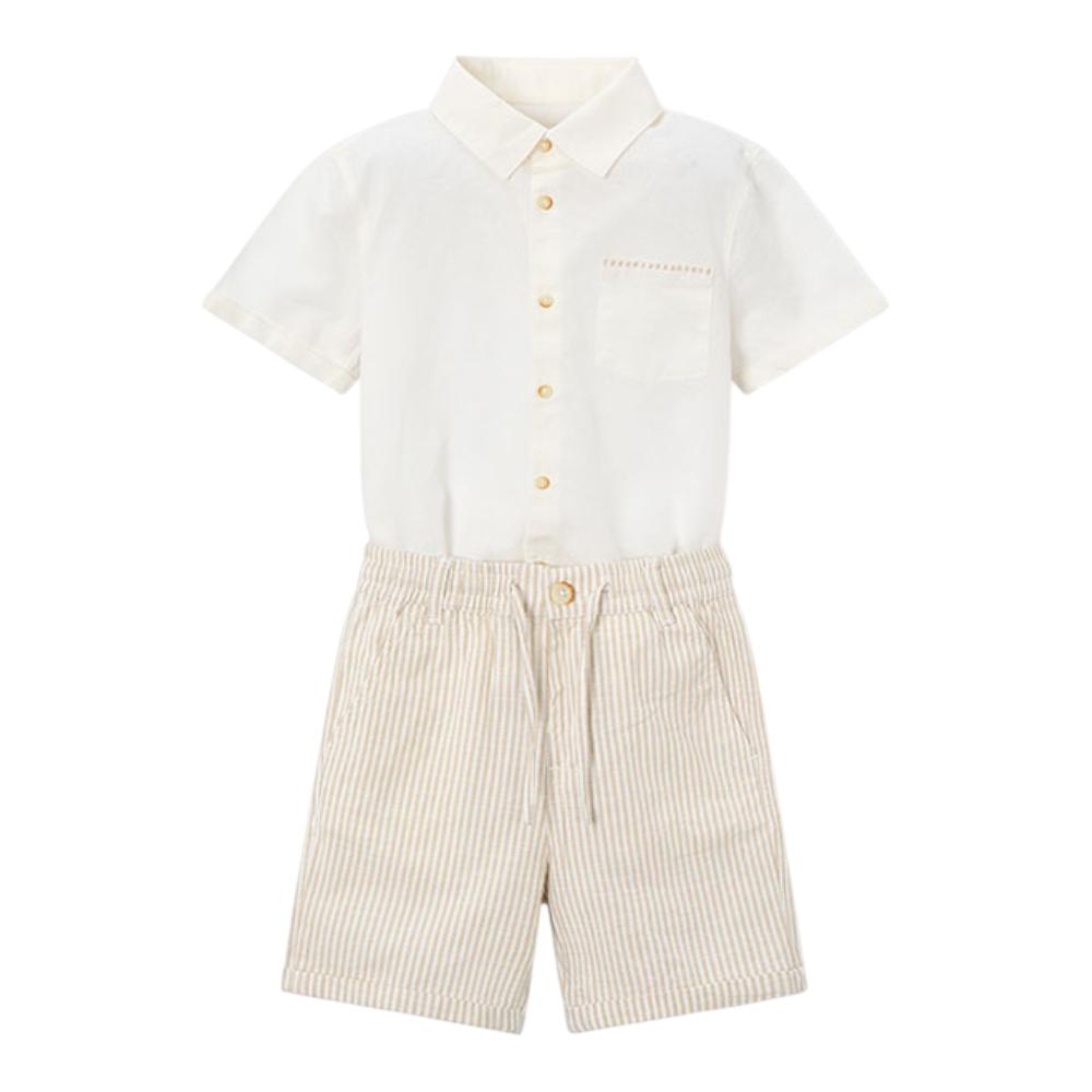 MAYORAL SHIRT & SHORT SET 3217