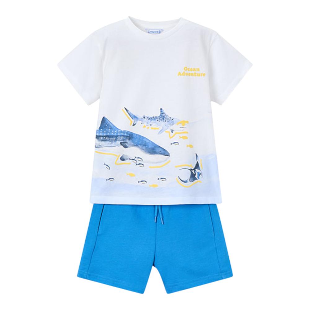 MAYORAL T SHIRT & SHORTS 3610