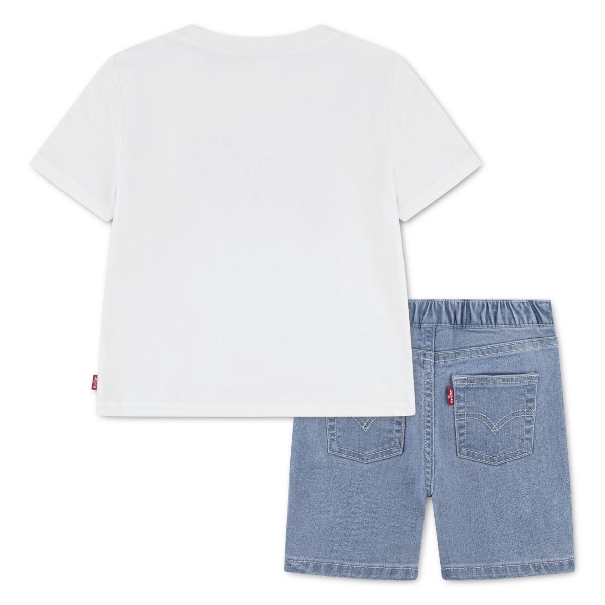 LEVIS T SHIRT & SHORT SET P622