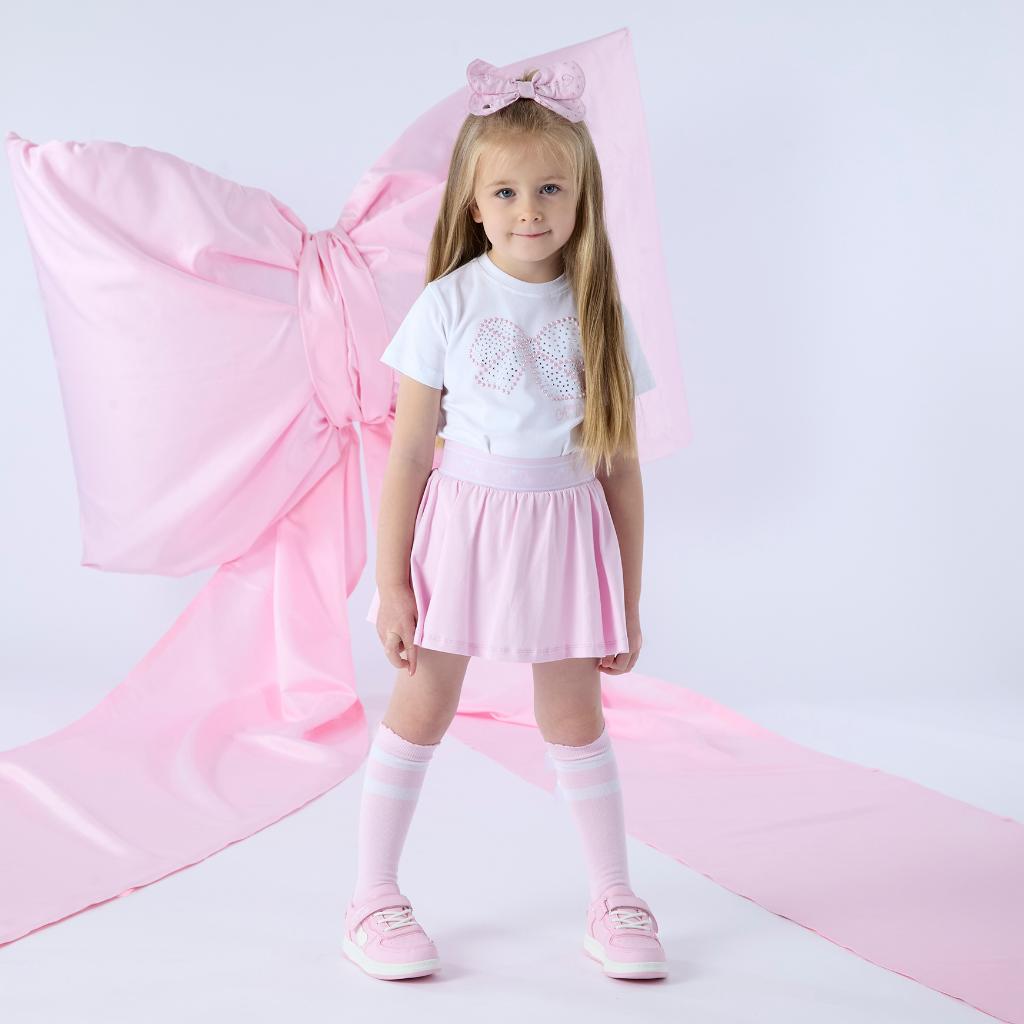 A DEE BOW-TIQUE CHIC ROSE SKIRT SET S261506