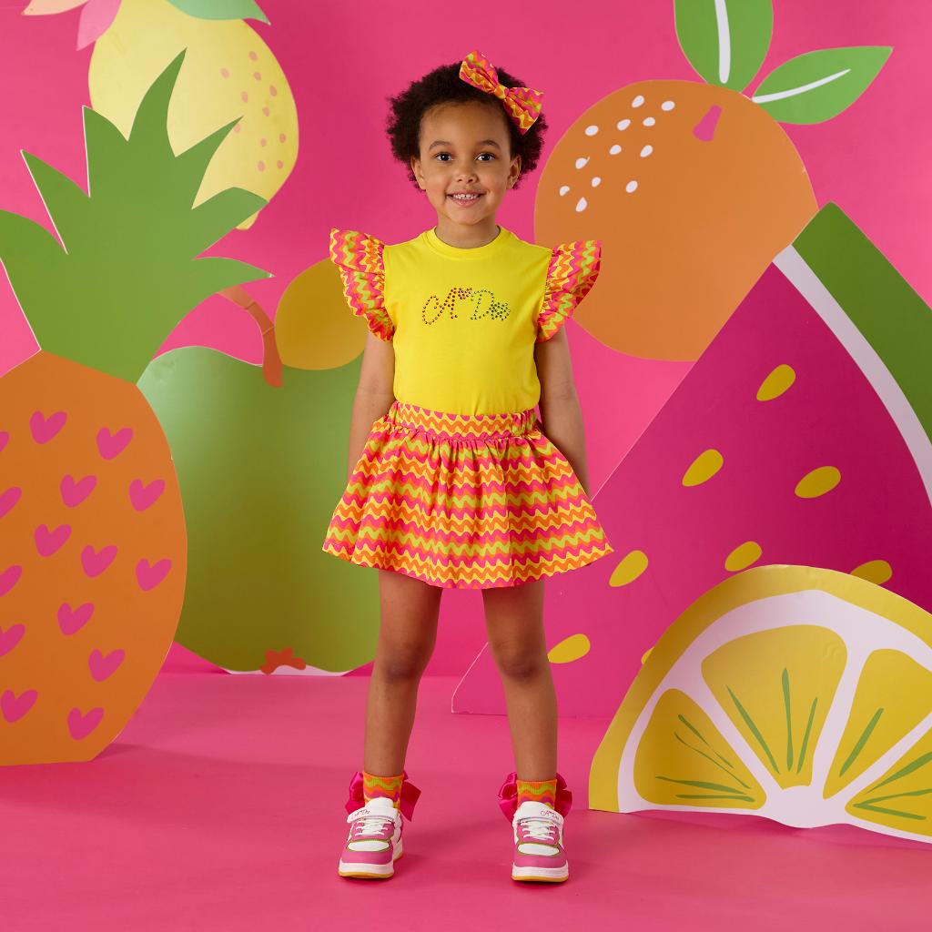 A DEE TUTTI FRUTTI TIFFANY SKORT SET S263526