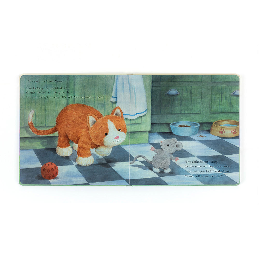 JELLYCAT GINGER THE COURAGEOUS KITTEN BOOK BK4CK