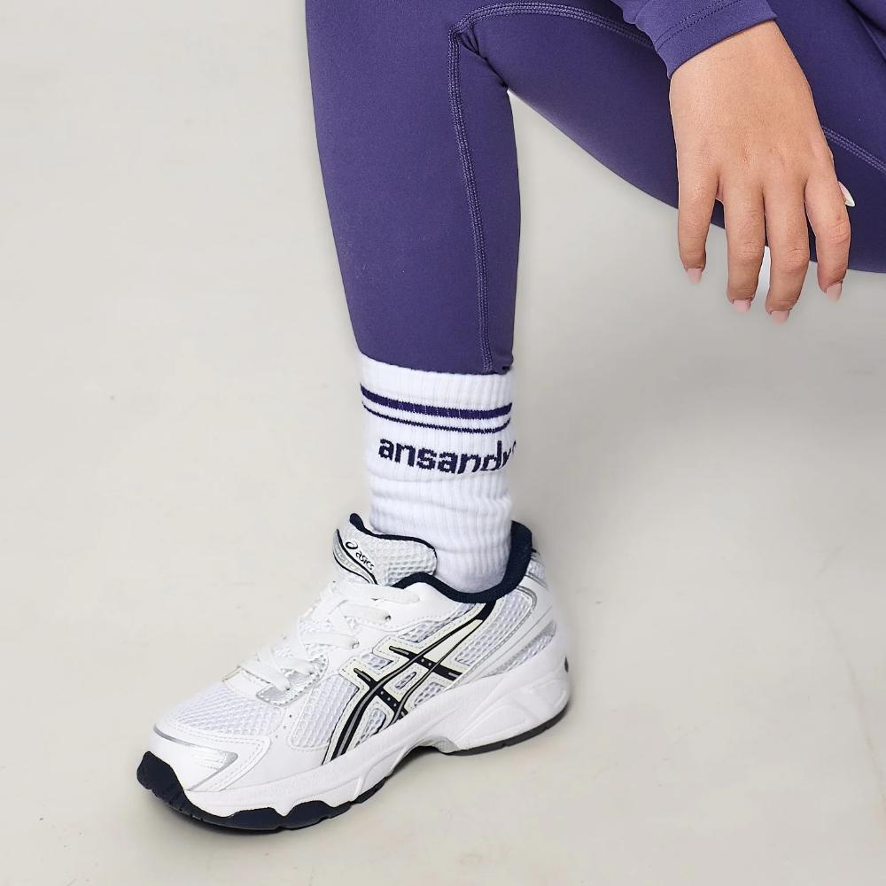 ANSANDRO SHADOW VIOLET SOCKS