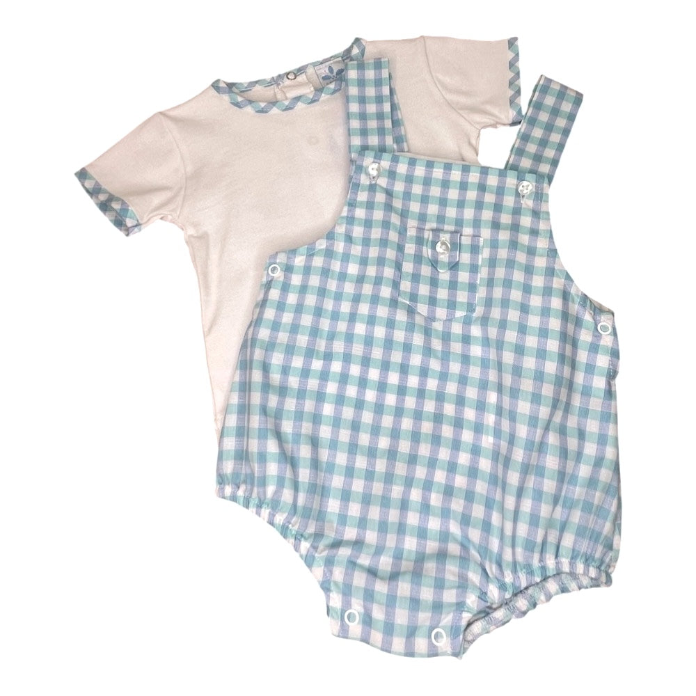 SARDON SHORT DUNGAREE SET 26HA341