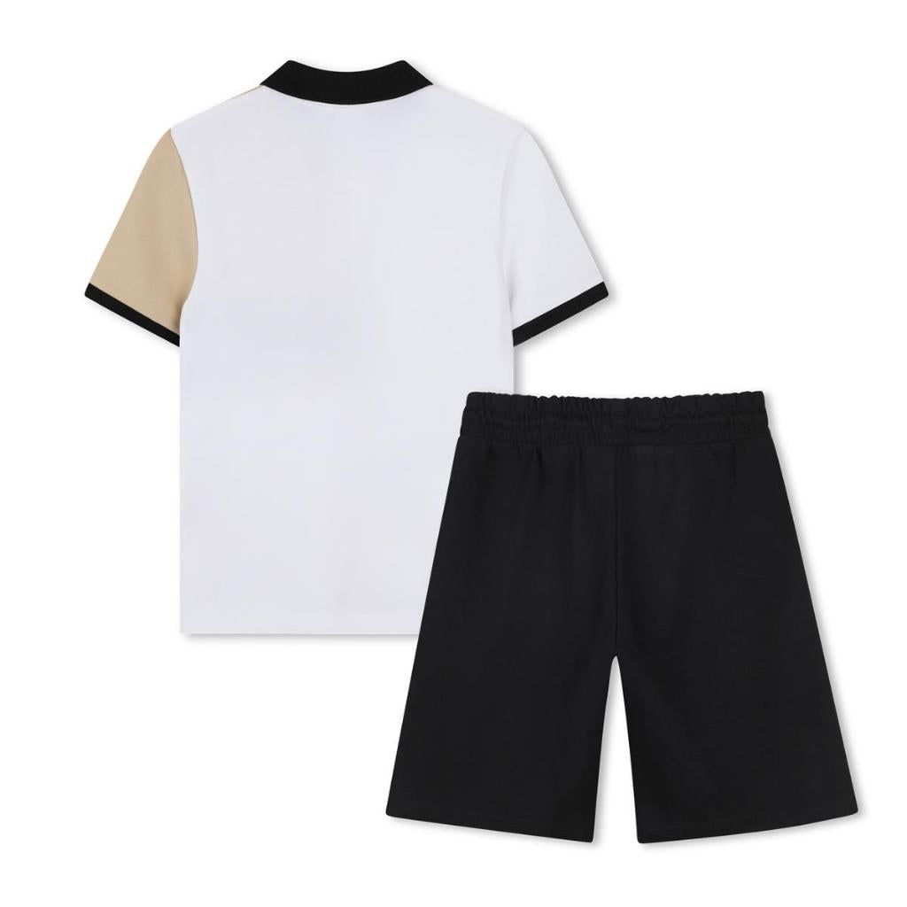BOSS POLO SHIRT & SHORTS SET J52065