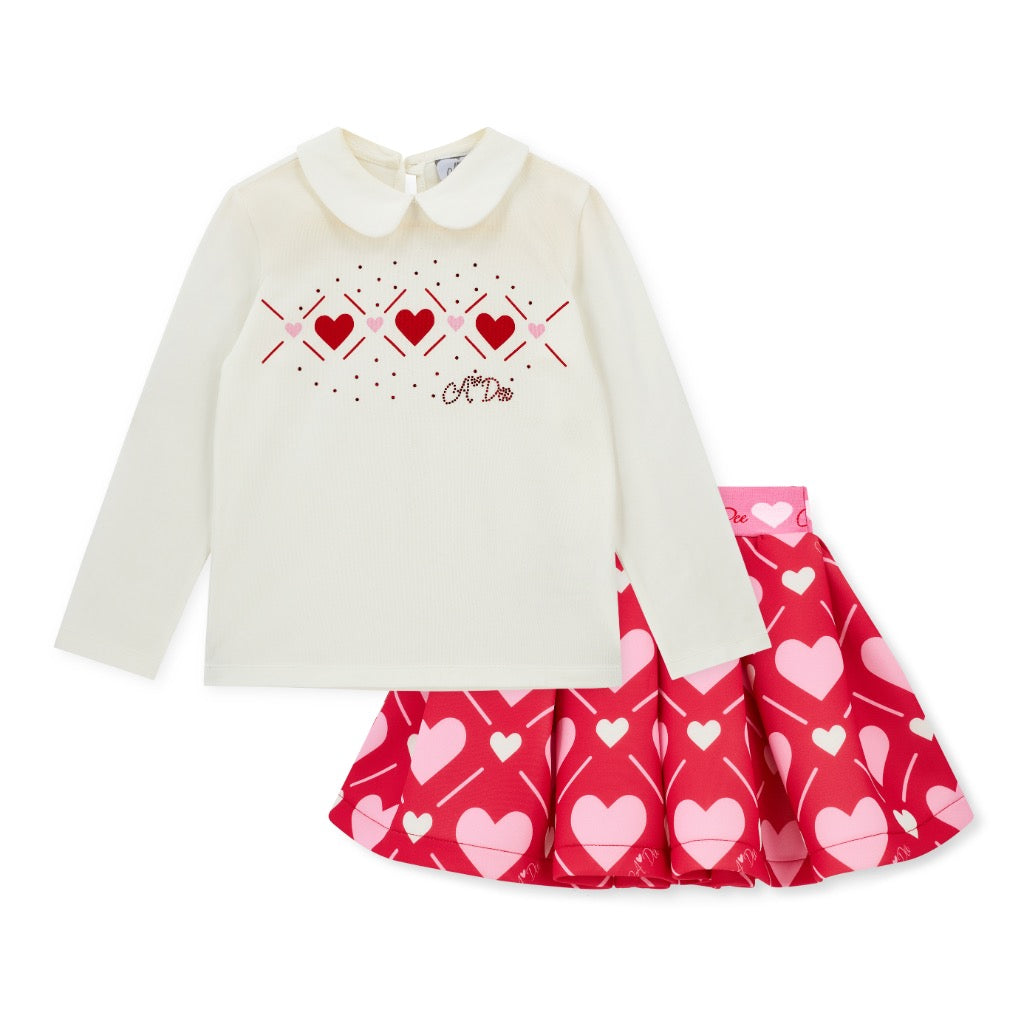 A DEE LOVE STORY LYLA SKIRT SET W251506