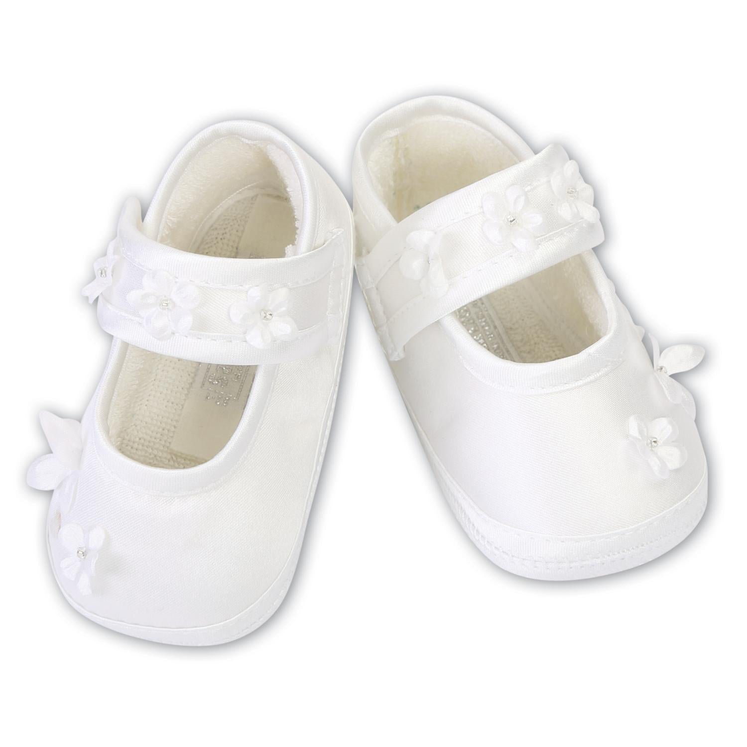 SARAH LOUISE SOFT SOLE CHRISTENING SHOES 4437W