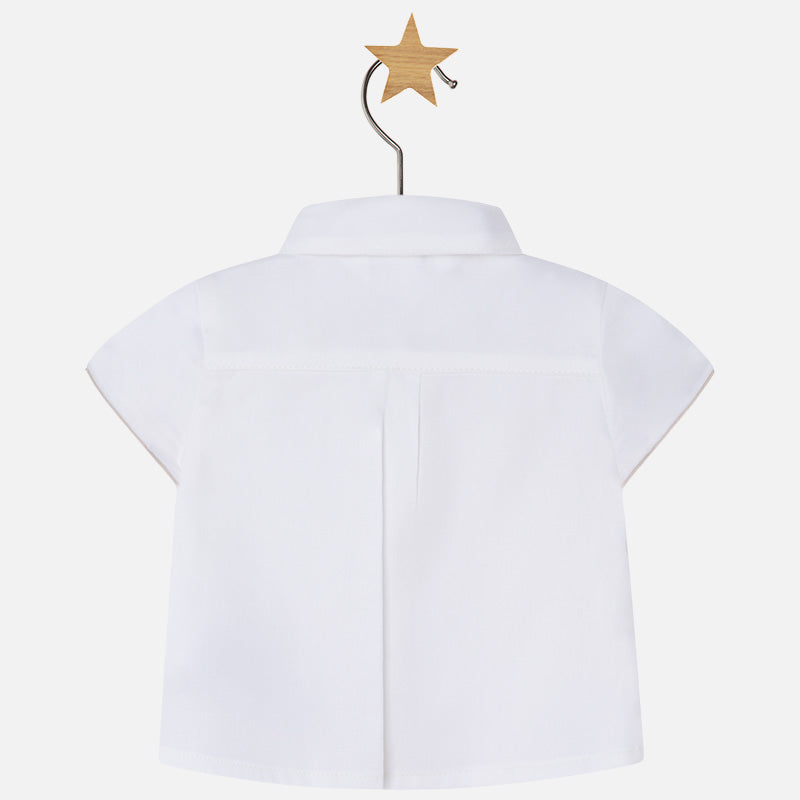 MAYORAL SHIRT WITH ATTACHED WAISTCOAT & BOW TIE 1110 37