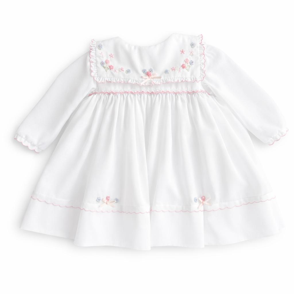 SARAH LOUISE SMOCKED DRESS 013903