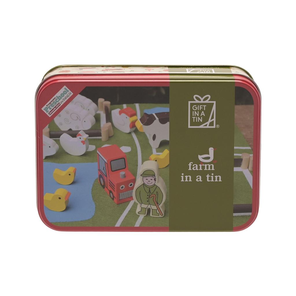 APPLES TO PEARS FARM IN A TIN