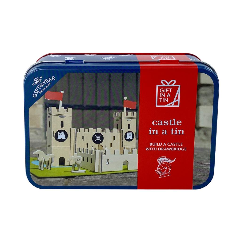 APPLES TO PEARS CASTLE IN A TIN