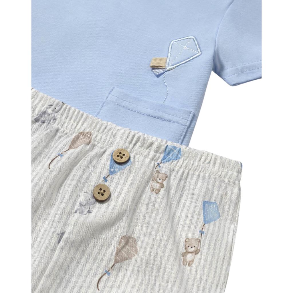 MAYORAL TOP & SHORTS SET 1202