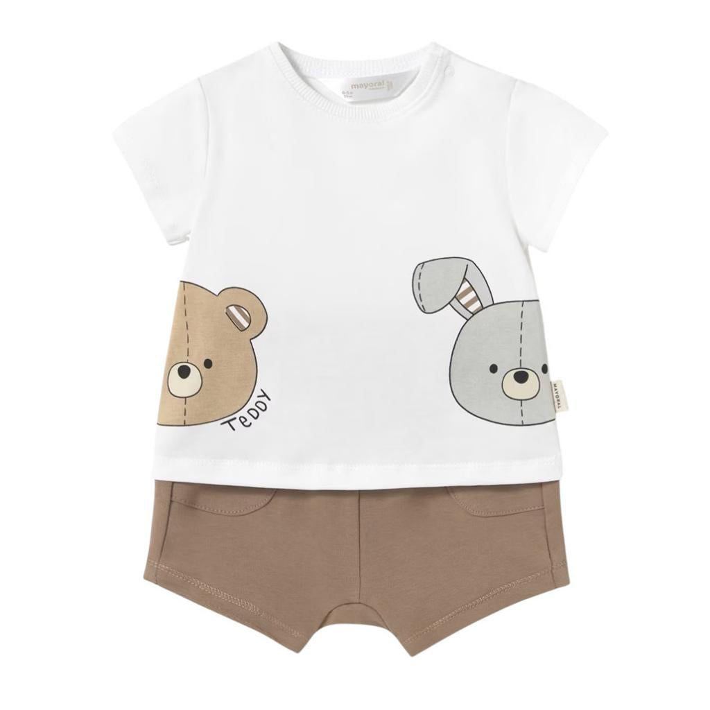 MAYORAL T SHIRT & SHORTS SET 1206