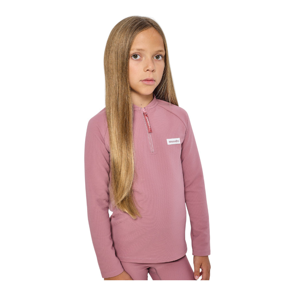 ANSANDRO WINTER ROSE RIBBED SET