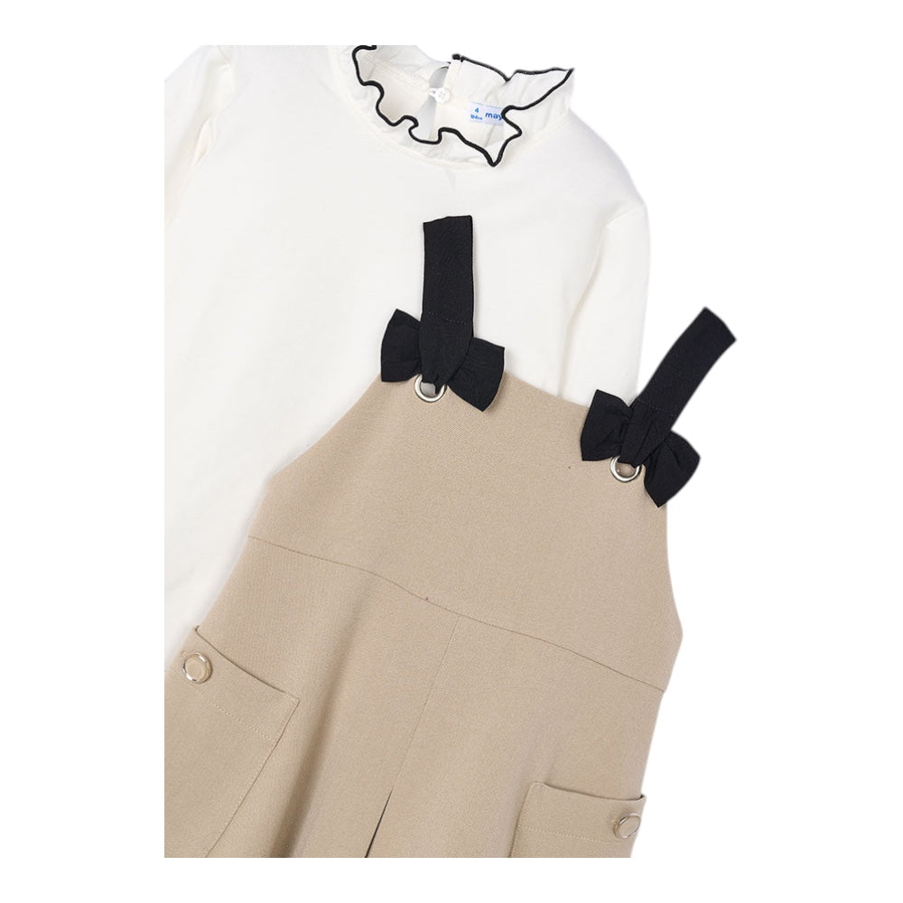 MAYORAL TOP & PINAFORE DRESS 4914