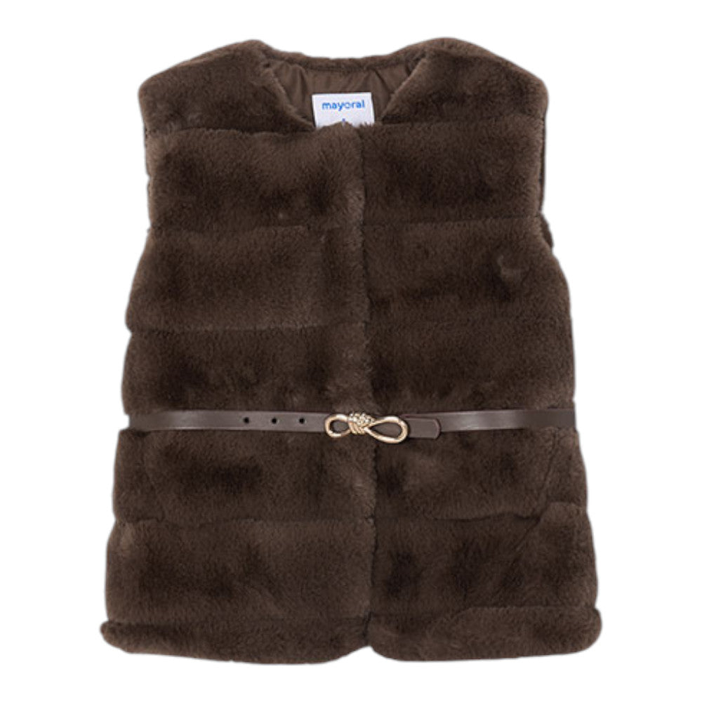 MAYORAL FAUX FUR GILET 4328