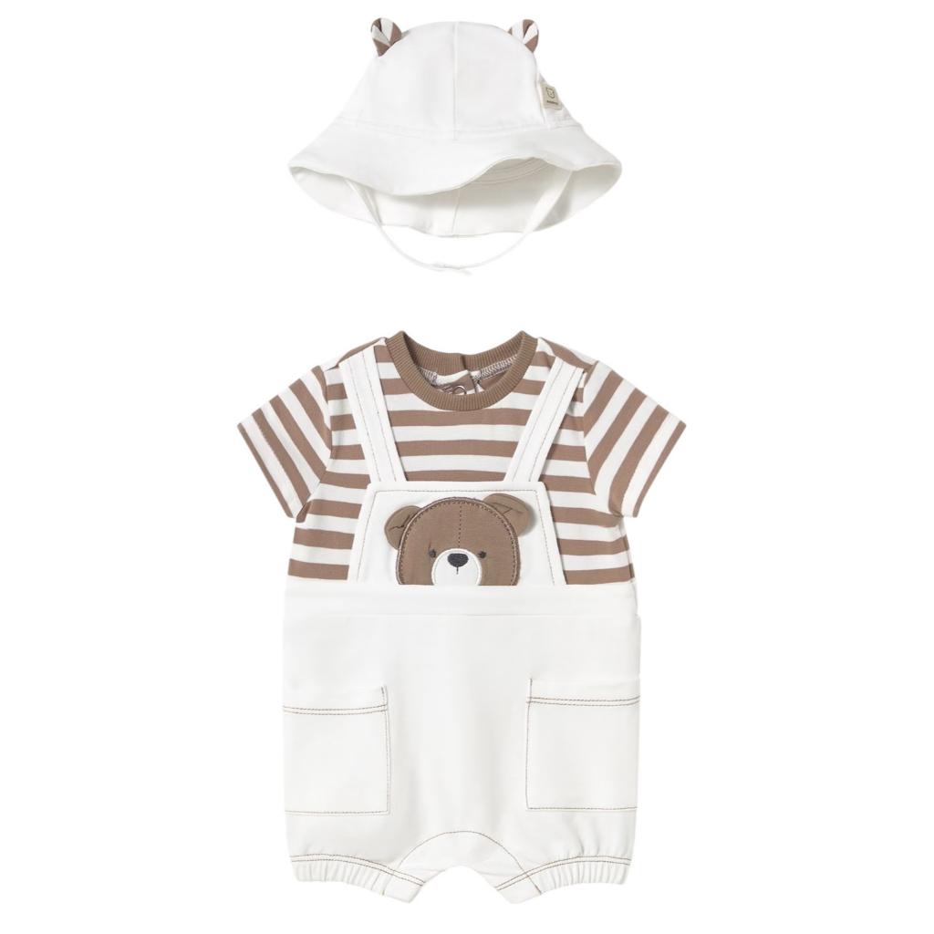 MAYORAL ROMPER & HAT 1606