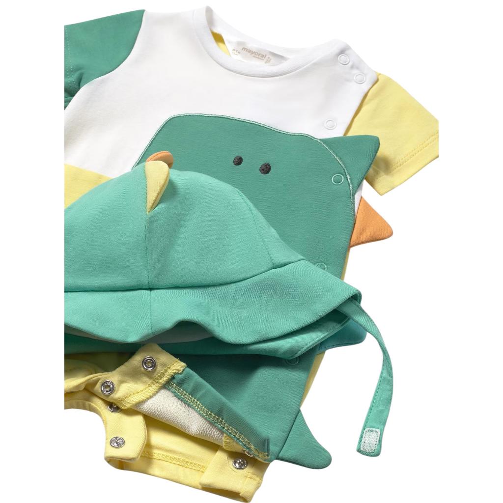 MAYORAL ROMPER & HAT 1617