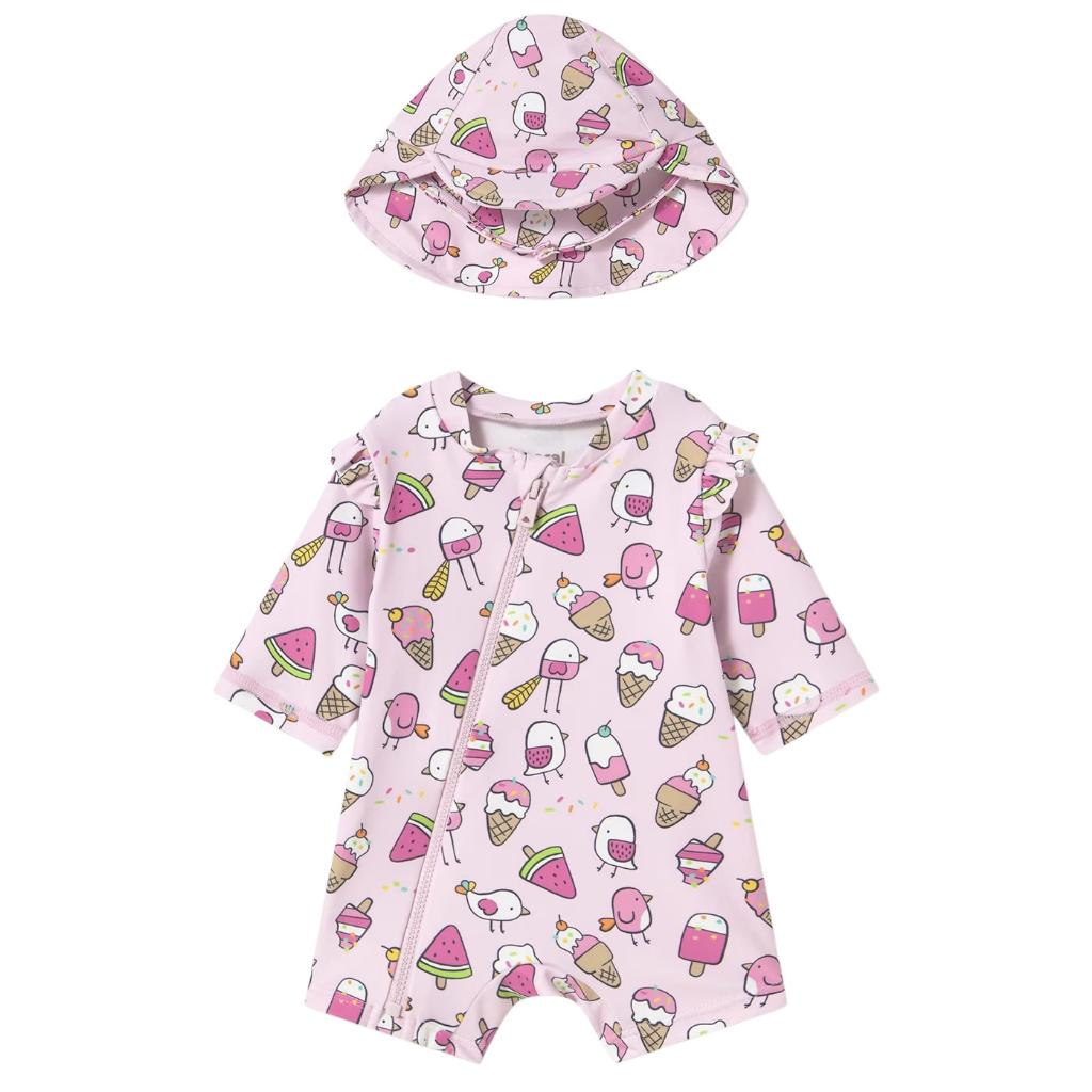 MAYORAL SUNSUIT & HAT 1619
