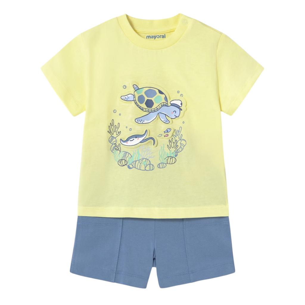 MAYORAL T SHIRT & SHORTS SET 1654