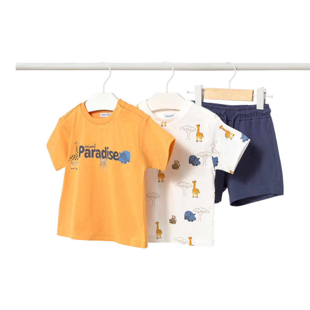 MAYORAL 3 PIECE SHORT SET 1669