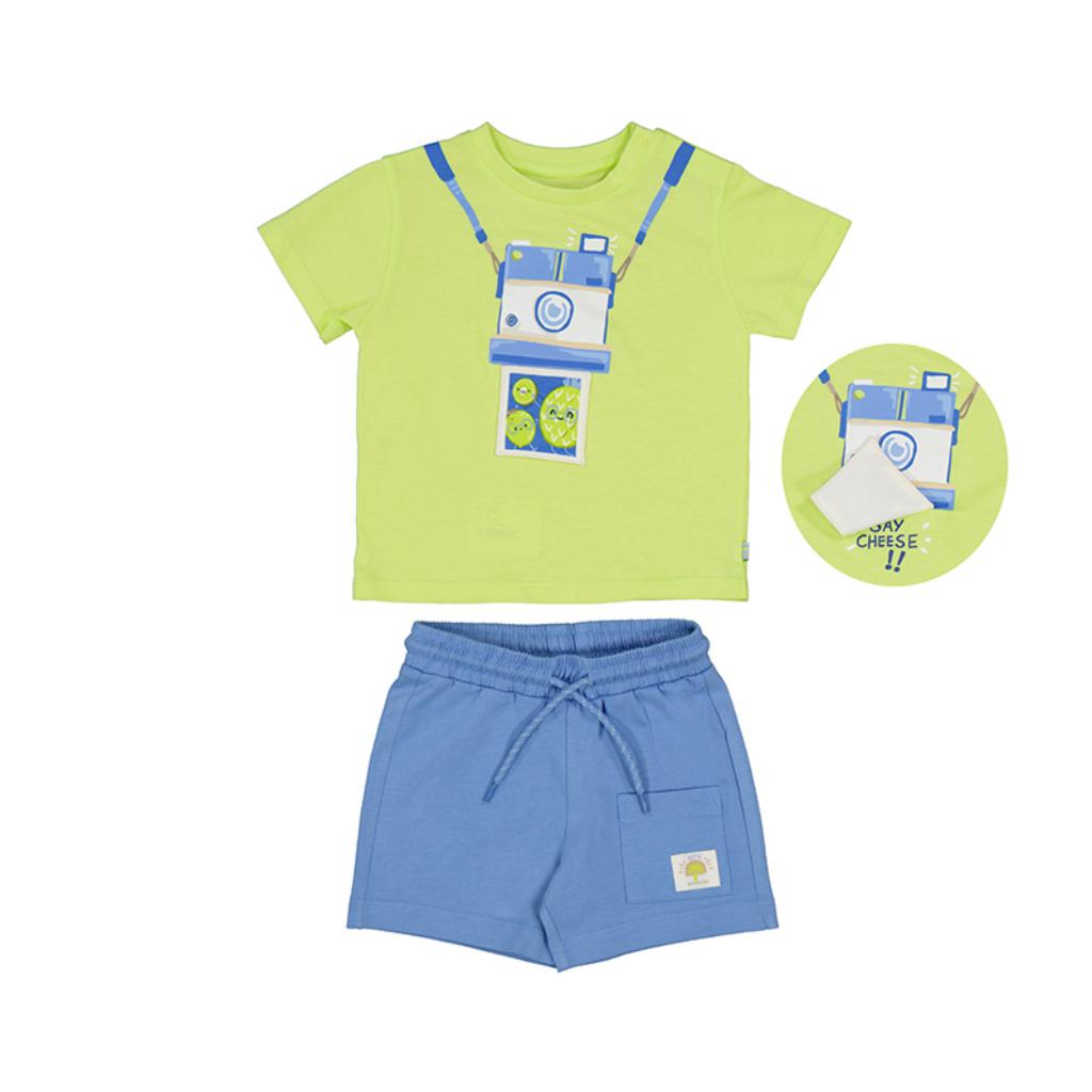 MAYORAL T SHIRT &amp; SHORTS SET 1657