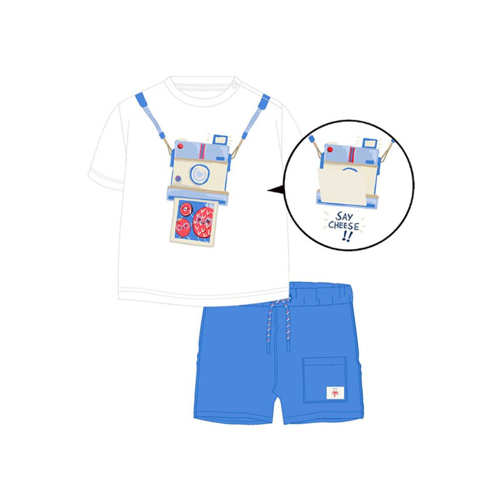 MAYORAL T SHIRT &amp; SHORTS SET 1657