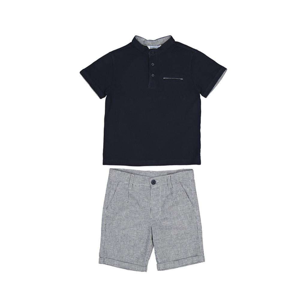 MAYORAL POLO SHIRT & SHORT SET 3282