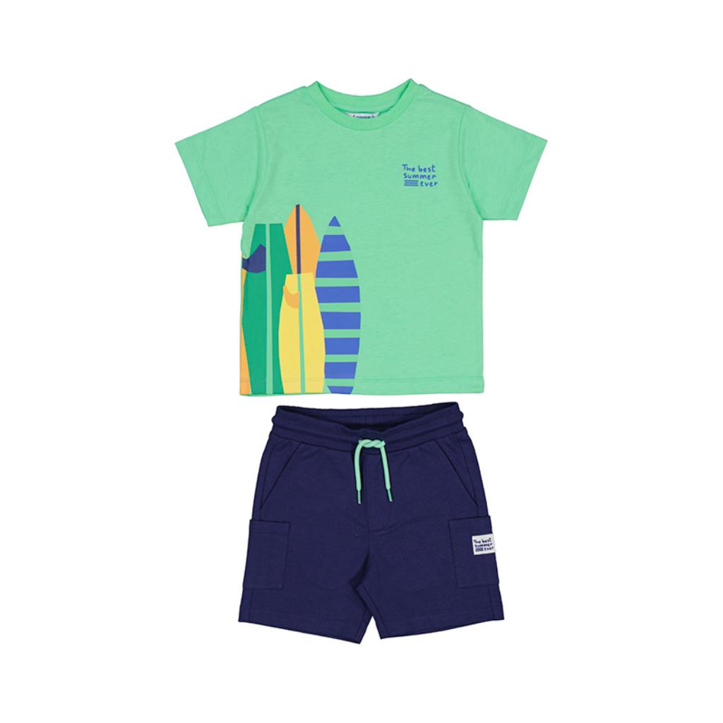 MAYORAL T SHIRT &amp; SHORTS SET 3603