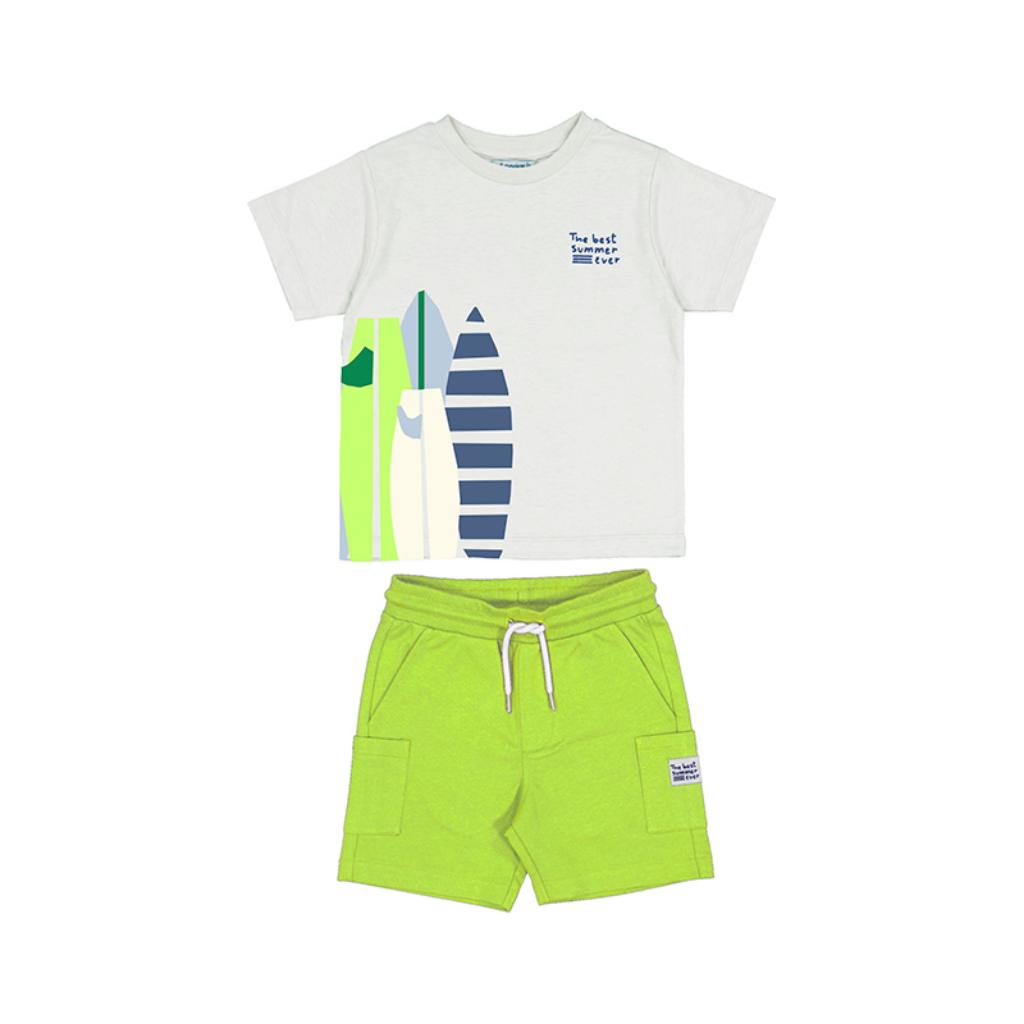 MAYORAL T SHIRT & SHORTS SET 3603