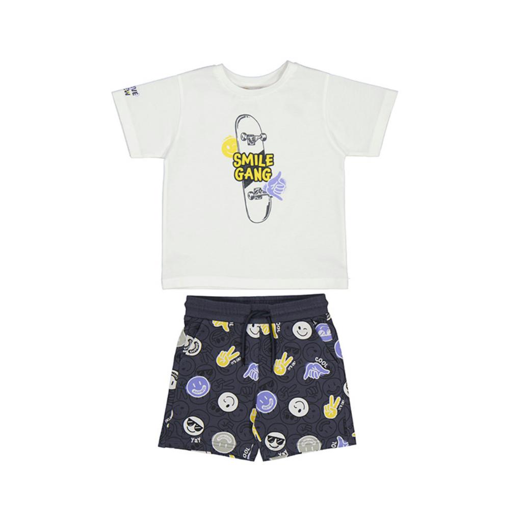 MAYORAL T SHIRT &amp; SHORTS SET 3606