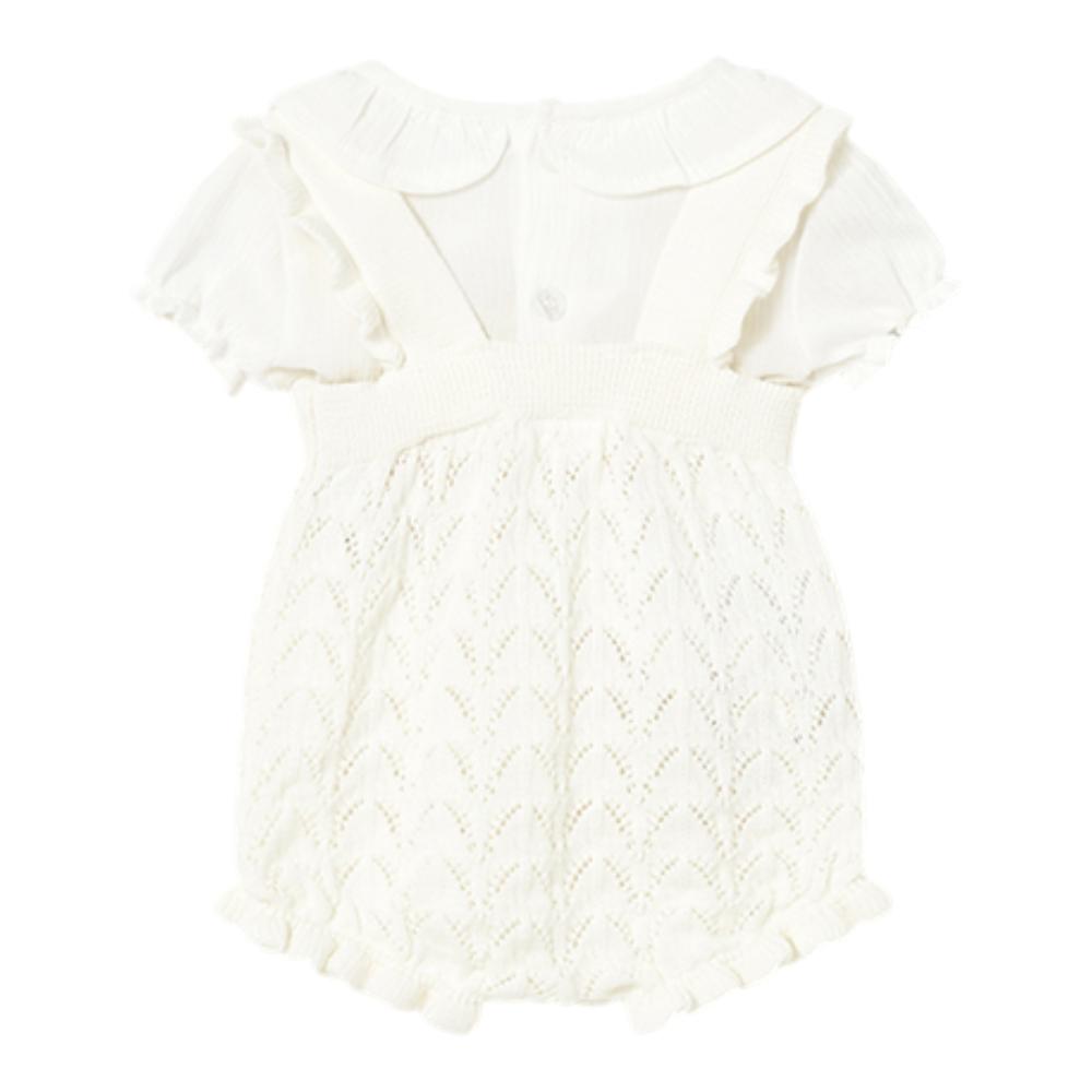 MAYORAL SHORT ROMPER & BLOUSE 1637