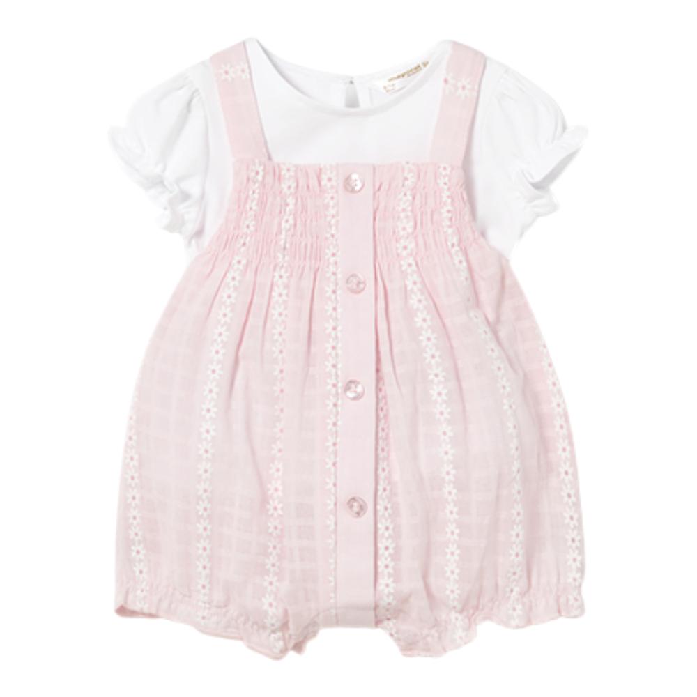 MAYORAL SHORT DUNGAREE & T SHIRT 1638