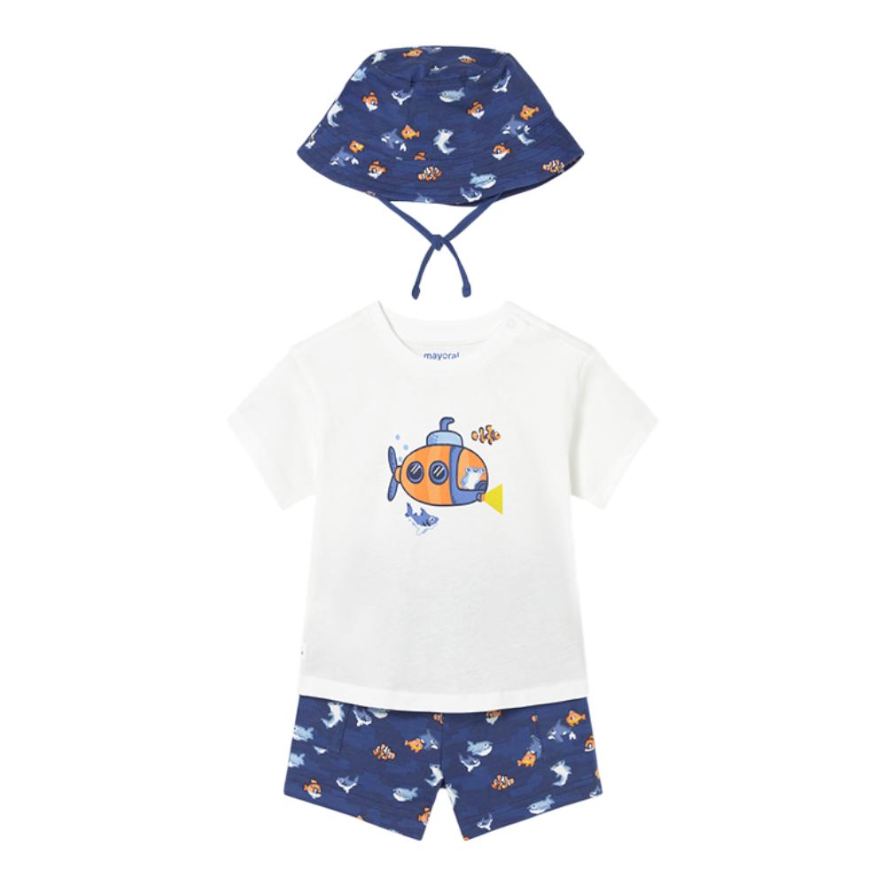 MAYORAL 3 PIECE SHORT SET 1667