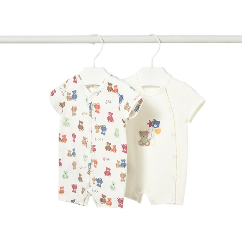 MAYORAL 2 X SHORT ROMPERS 1719