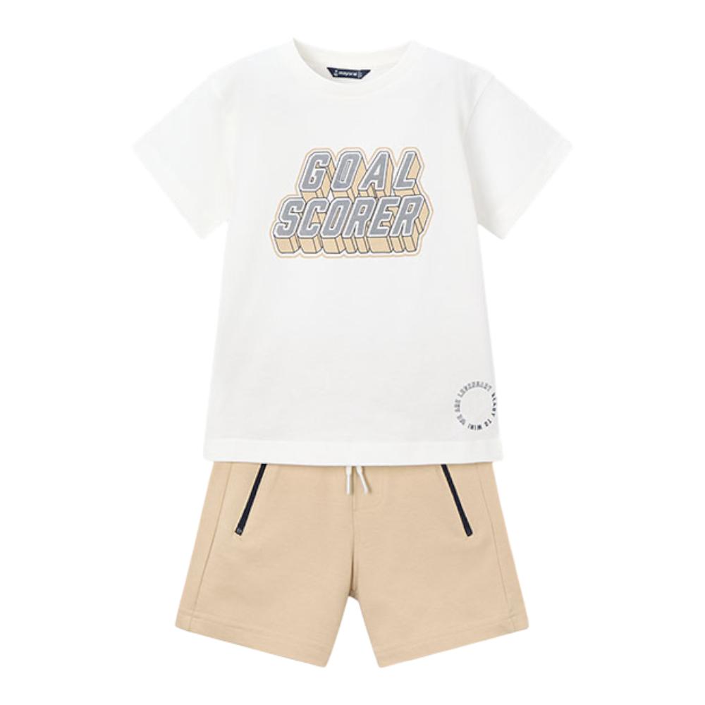 MAYORAL T SHIRT &amp; SHORTS 3606
