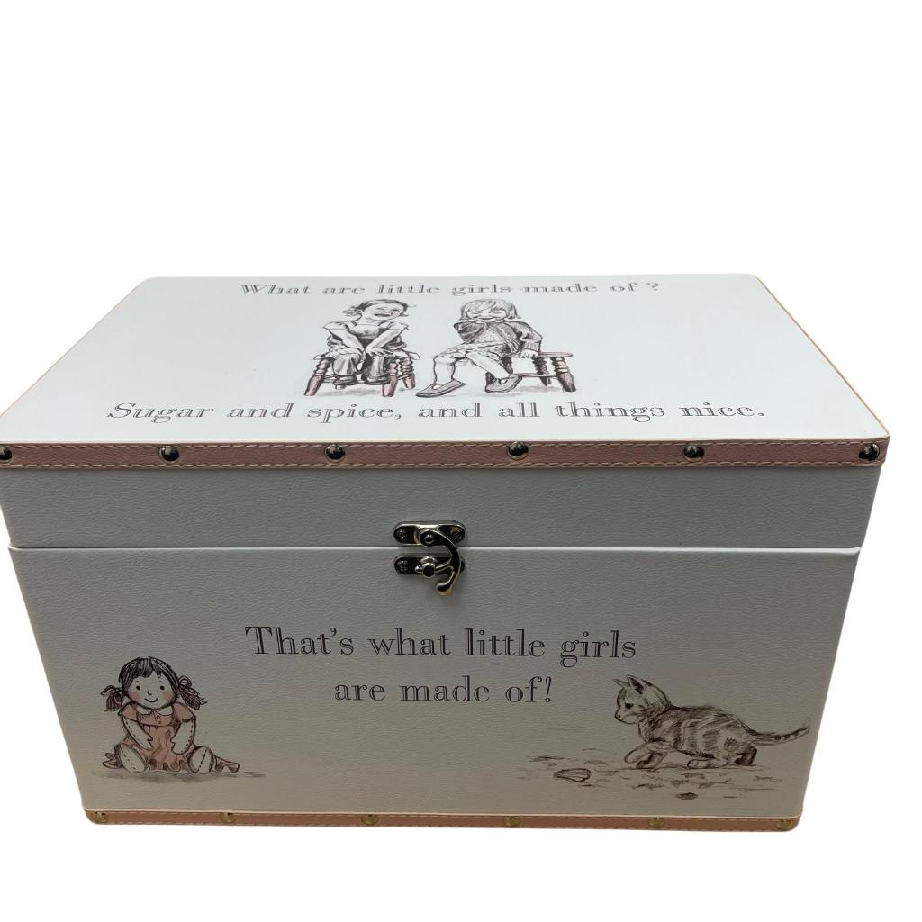 GIRLS LARGE STORAGE BOX