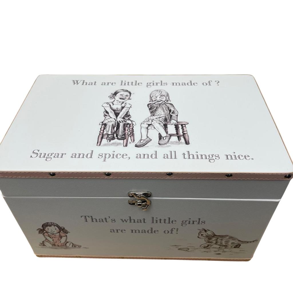 GIRLS LARGE STORAGE BOX