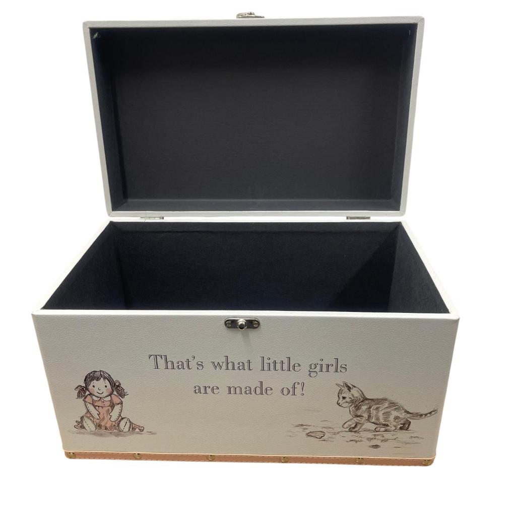 GIRLS LARGE STORAGE BOX