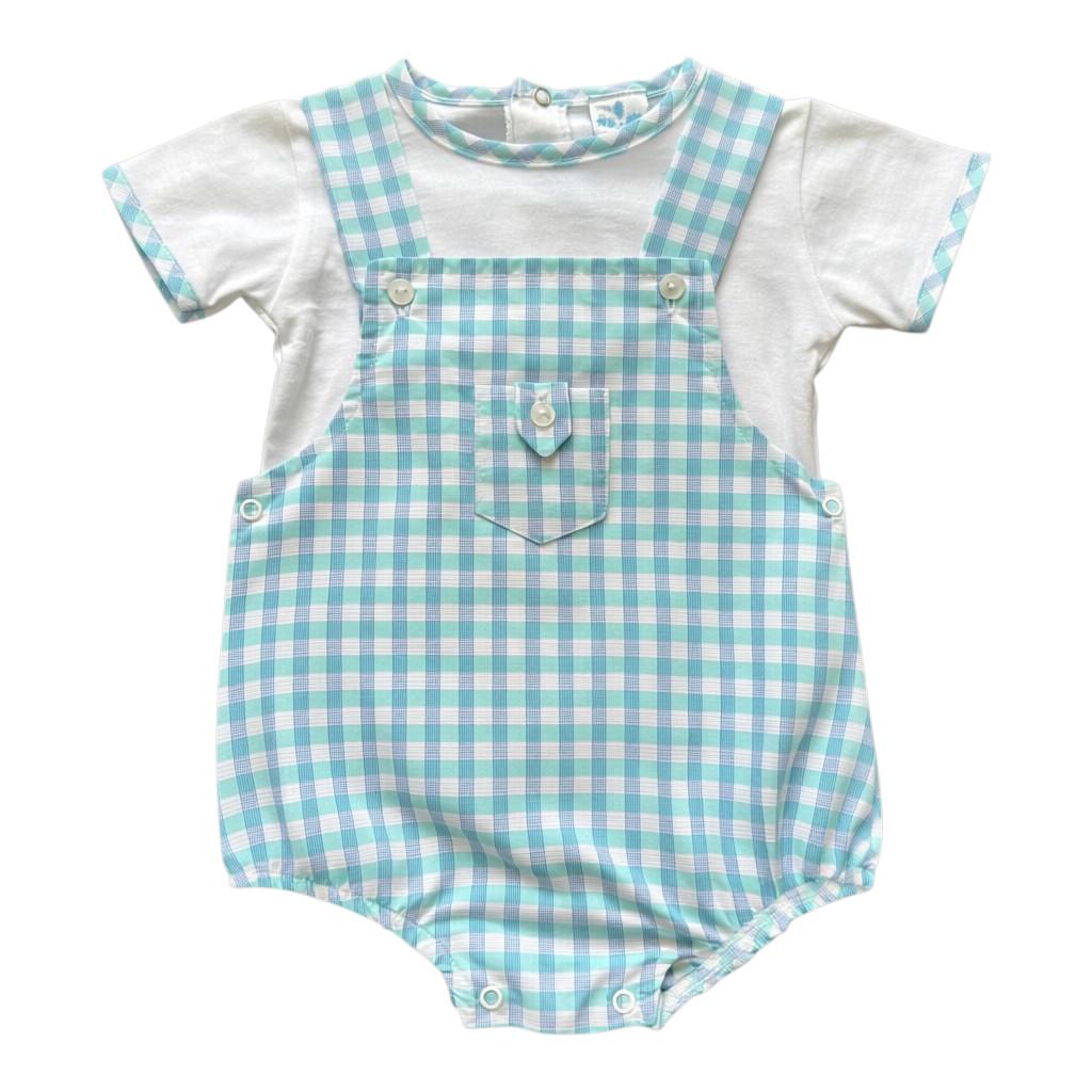 SARDON SHORT DUNGAREE SET 26HA341