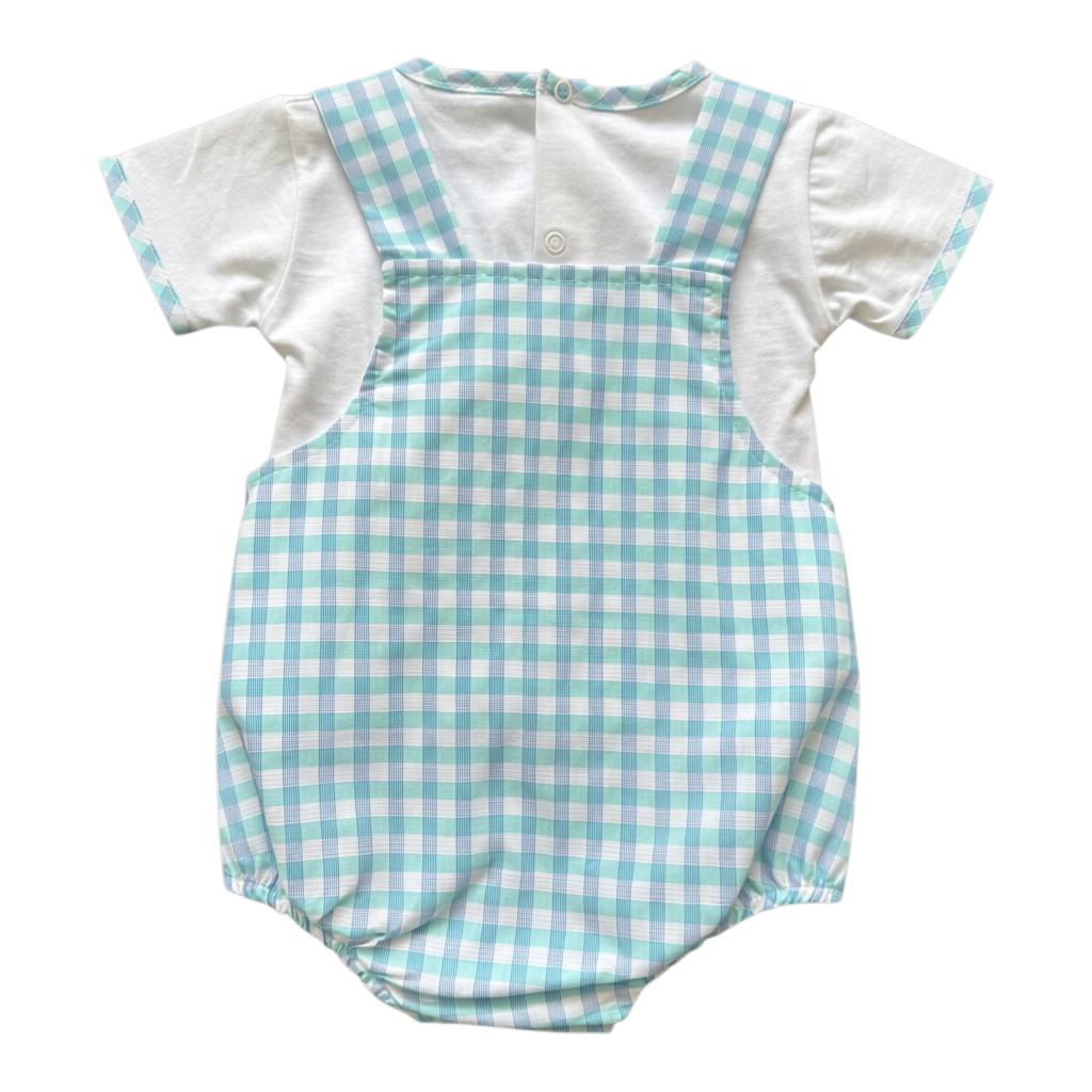 SARDON SHORT DUNGAREE SET 26HA341