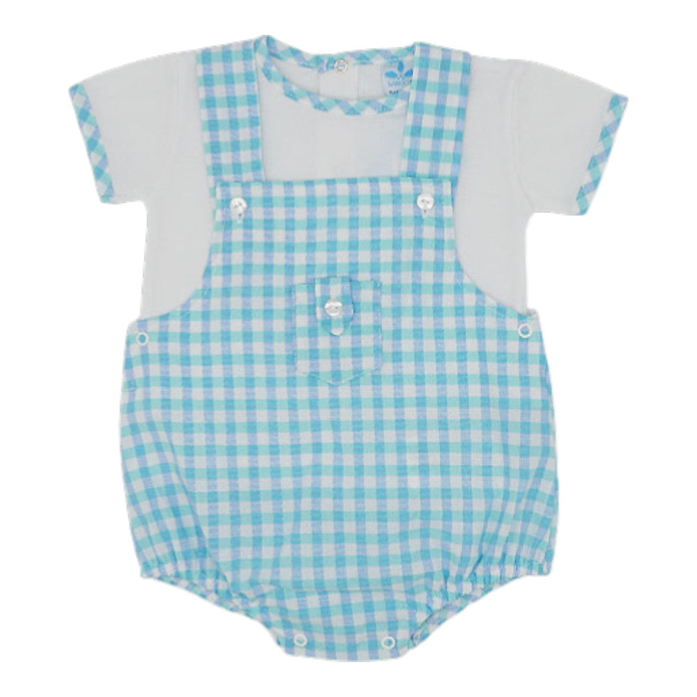 SARDON SHORT DUNGAREE SET 26HA341