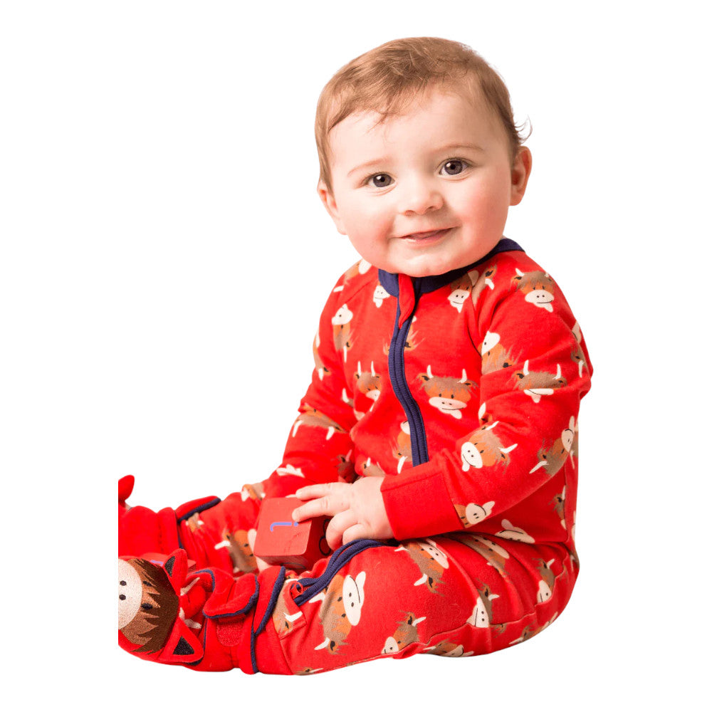 BLADE & ROSE HAMISH HIGHLAND COW ROMPER